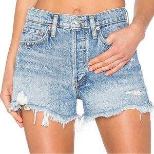 AGOLDE Parker Vintage Cut Off Short in Swapmeet. Size 26.